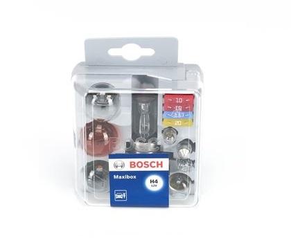 Set de becuri auto de rezervă 12V 55W P43t BOSCH 1 987 301 111, cu cutie din plastic